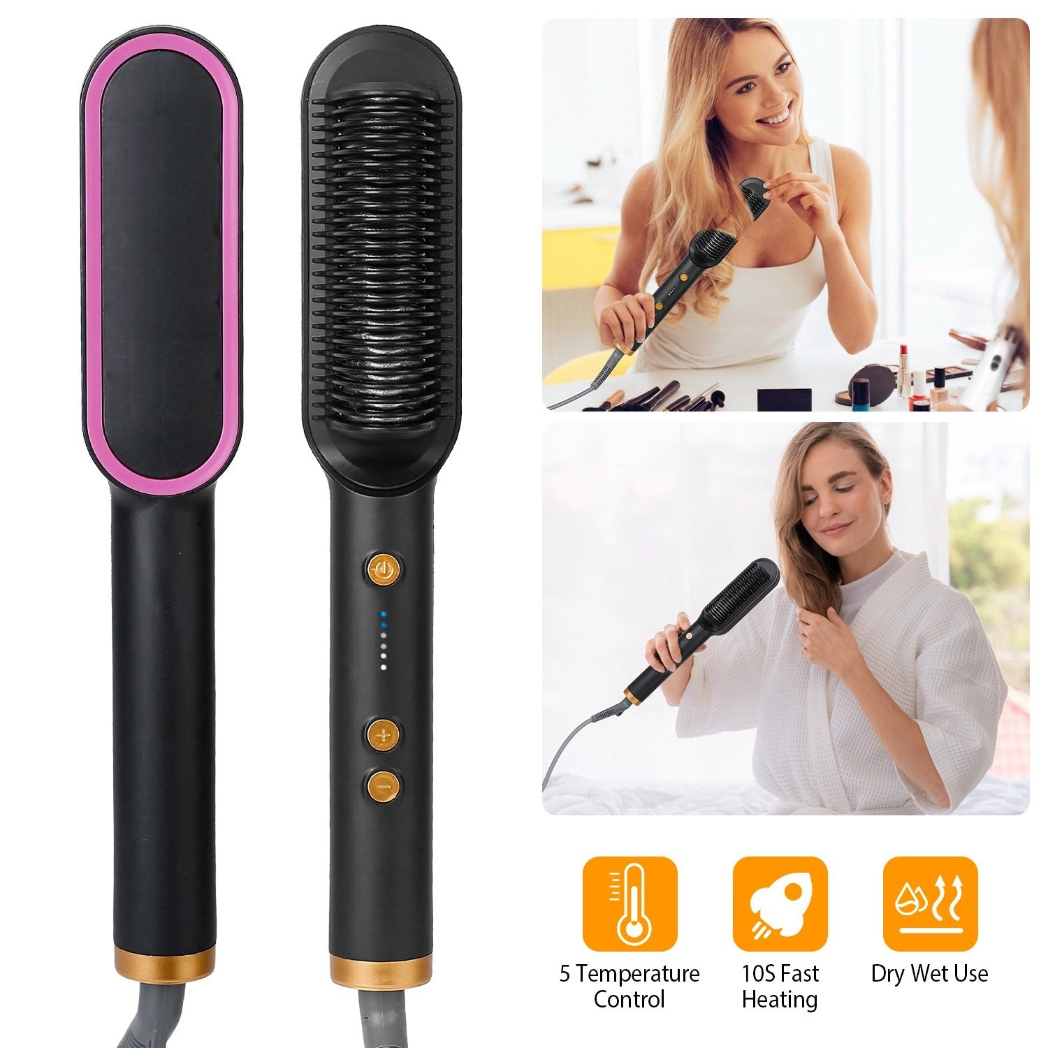 Hair straightening curler best sale