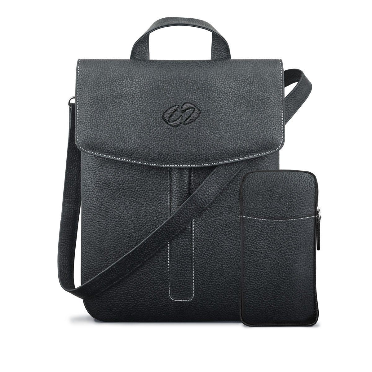 MacCase Premium Leather Crossbody Tablet Bag