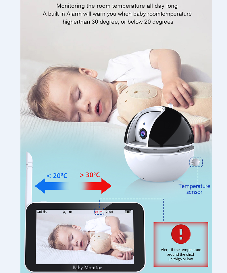 Baby Motion Temperature Monitor