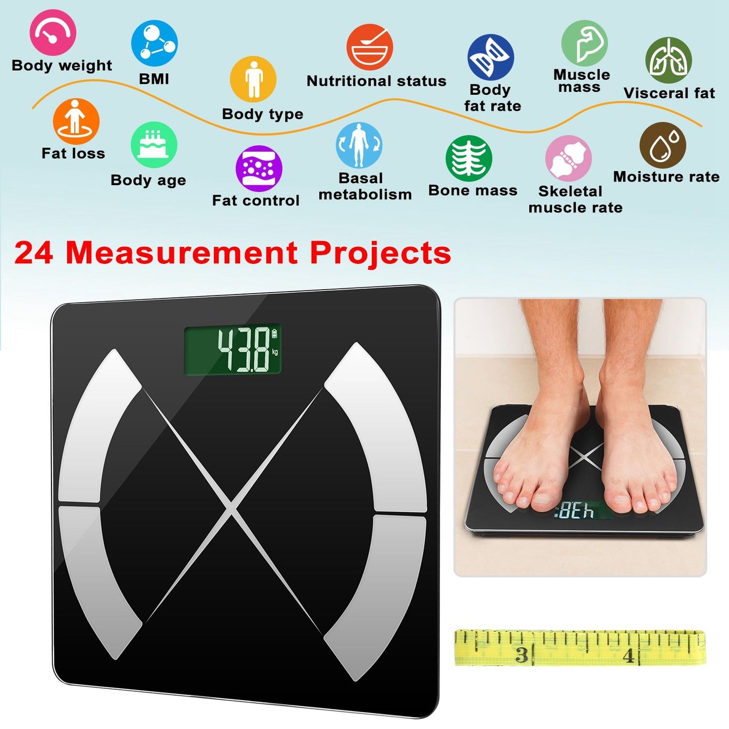 Smart Body Composition Digital Scale