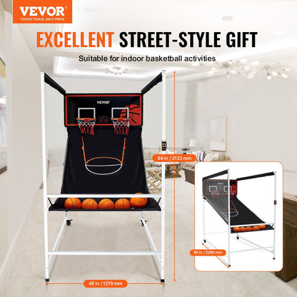 VEVOR Arcade Cage Basketball Game