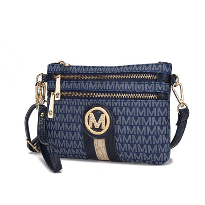 MKF Collection Tarren Signature Crossbody/ Wristlet by Mia k