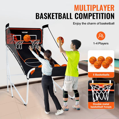 VEVOR Foldable Indoor Basketball Arcade Game