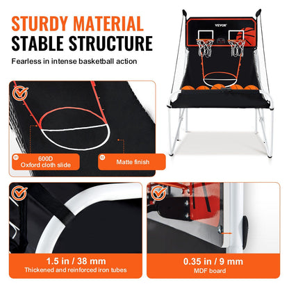 VEVOR Foldable Indoor Basketball Arcade Game