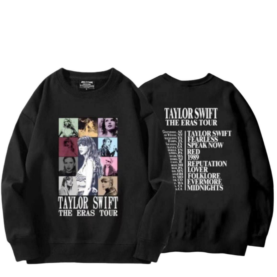 Taylor Swift The Eras Tour Sweatshirt Long Sleeve Adult