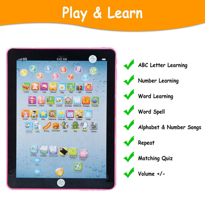 Baby Learning Tablet Educational Mini Pad