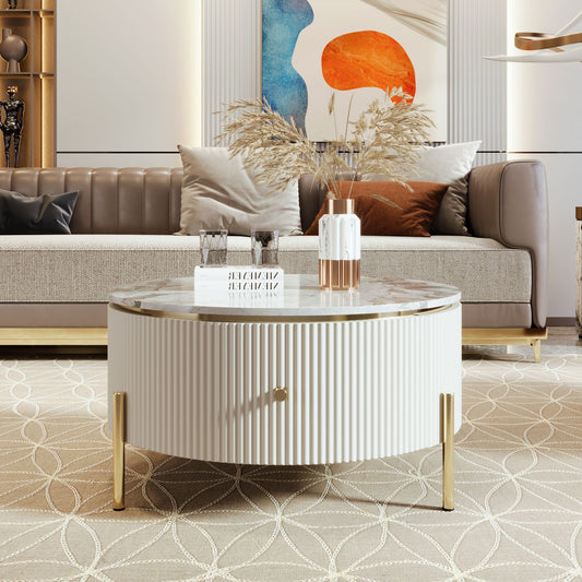 Modern Round Accent Coffee Table